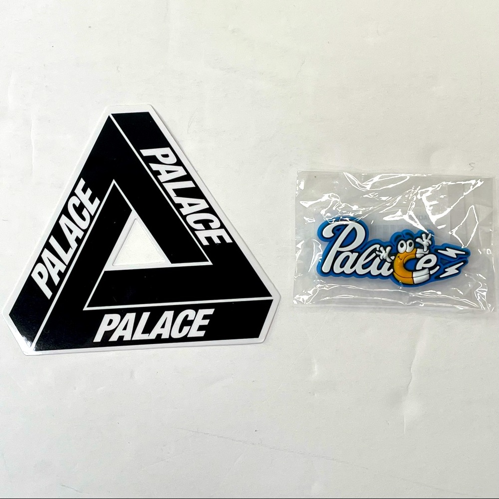 Palace Skateboards London Logo Magnet & Palace Logo Tri-Ferg Sticker